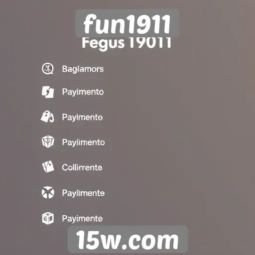 Avaliação das opções de pagamento no fun1911