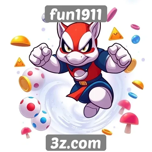 Variedade de jogos disponíveis na plataforma fun1911